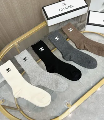 CHANEL popular mid-calf socks #A59241