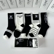 Celine socks Five pairs per box #A51585