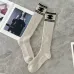 Chanel Monogram Jacquard Calf Socks three colors #A59249