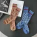 Gucci Monogram Jacquard Calf Socks two colors #A59250