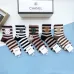 High quality  classic fashion design cotton socks hot sell brand CHANEL socks for  women and man 5 pairs #999930296