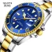 Black blue green water ghost watch business automatic mechanical watch luminous waterproof sports watch steel belt #99116351