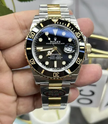 Rlx Oyster Perpetual Submariner Black/Gold 41MM #A55785