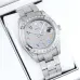 Rolex Stainless Steel Watch with Full Diamond Pave and Colored Sapphires 41mm #A46397