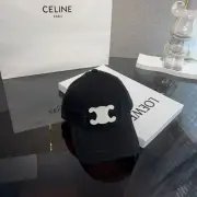 CELINE Hat Black #A48160