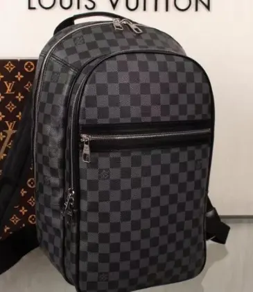 Louis Vuitton AAA+ black Backpack #9106345