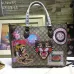 Gucci Super AAAA Gucci Courrier handbag Alessandro Michele Animal pattern 37x29x18cm #999059