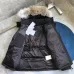Canada Goose Coat for Women Chelsea Black Logo #A61653