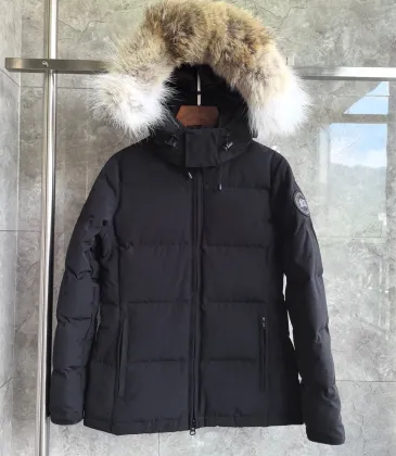 Canada Goose Coat for Women Chelsea Black Logo #A61653