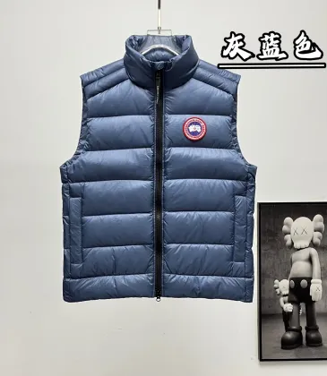 Canada Goose New Arrival Stand-Collar Down Vest for Women/Men Winter Essential Luxury Outerwear #A57860 Canada Goose New Arrival Stand-Collar Down Vest for Women/Men Winter Essential Luxury Outerwear #A57860