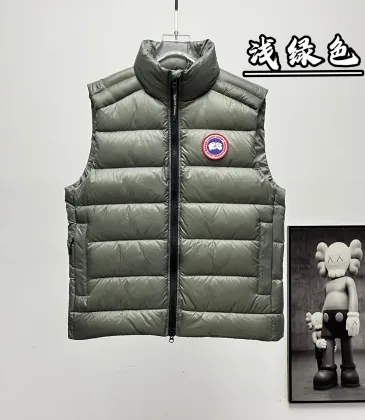 Canada Goose New Arrival Stand-Collar Down Vest for Women/Men Winter Essential Luxury Outerwear #A57862 Canada Goose New Arrival Stand-Collar Down Vest for Women/Men Winter Essential Luxury Outerwear #A57862