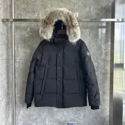 Canada Goose Parka With Fur Trim Black #A58928