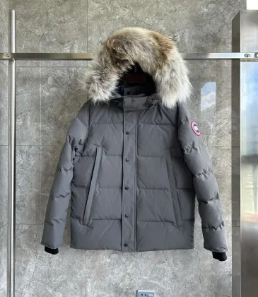 Canada Goose Parka With Fur Trim Grey #A58927