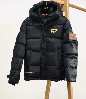 Fendi 2025FW Hooded Down Jacket #A57231 Fendi 2025FW Hooded Down Jacket #A57231