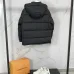 Gucci Black Puffer Jacket With White Stripes Unisex Style #A54548