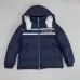 Gucci Black Puffer Jacket With White Stripes Unisex Style #A54548