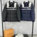 Gucci Black Puffer Jacket With White Stripes Unisex Style #A54548