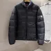 Moncler New Black High - End Puffer Jacket With Stand - Up Collar #A54555