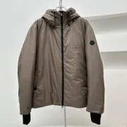 Moncler New High - Quality Beige Hooded Down Jacket #A54556