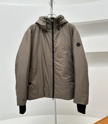 Moncler New High - Quality Beige Hooded Down Jacket #A54556