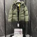 Moncler Olive Green Puffer Jacket Unisex Style With Unique Design #A54558