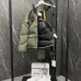 Moncler Olive Green Puffer Jacket Unisex Style With Unique Design #A54558
