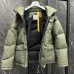 Moncler Olive Green Puffer Jacket Unisex Style With Unique Design #A54558