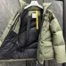 Moncler Olive Green Puffer Jacket Unisex Style With Unique Design #A54558