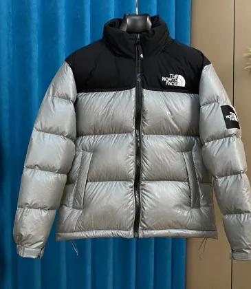 The North Face 1996 NUPTS Down Jacket Silver/Black #A57228 The North Face 1996 NUPTS Down Jacket Silver/Black #A57228