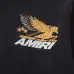 AMIRI Black Hoodie With Vintage Pegasus Graphic And Distressed Finish #A54435
