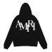 AMIRI Hoodies for Men Black/White #A54731