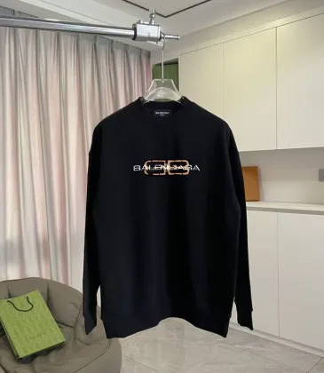 Balenciaga Hoodies for Men Black/White #A54466