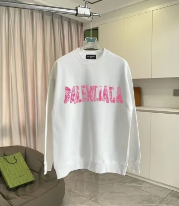 Balenciaga Hoodies for Men Black/White #A54530
