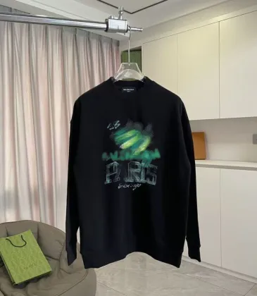 Balenciaga Hoodies for Men Black/White #A54531
