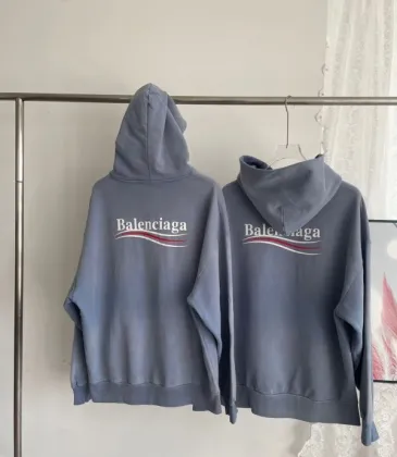 Balenciaga Hoodies for Men Gray #A54475