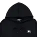 Burberry Black Hoodie With Iconic Equestrian Knight Logo And Classic Hooded Silhouette #A54430