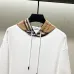 Burberry - Style Beige Hoodie With Iconic Checkered Hood Lining #A54445