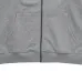Gray Burberry Hoodie With Checkered Pattern Sleeves And Hood Iconic Fashion Design #A54373