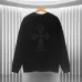 Chrome Hearts Hoodies Black/White #A54484