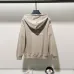 Chic Christian Dior Inspired White Hoodie with Elegant Embroidery #A54442