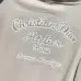Chic Christian Dior Inspired White Hoodie with Elegant Embroidery #A54442