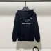 Chic Christian Dior Inspired White Hoodie with Elegant Embroidery #A54442