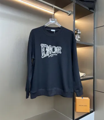 Dior hoodies for Dior hoodie for men Black/White #A54480