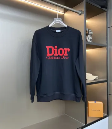 Dior hoodies for Dior hoodie for men Black/White #A54481