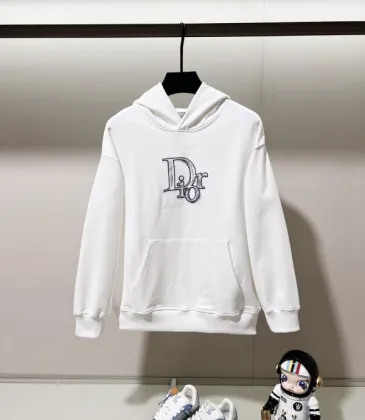 Dior hoodies for Dior hoodie for men Black/White #A54737