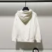 Stylish Dior - Inspired Cream Hoodie with Unique Slogan Print #A54443