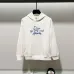 Stylish Dior - Inspired Cream Hoodie with Unique Slogan Print #A54443