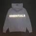 FOG Essentials 3M reflective hoodies black white blue gray #99899013