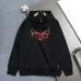 Fendi Hoodies for MEN Black/White 420g #A54507