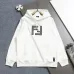 Fendi Hoodies for MEN Black/White 420g #A54508